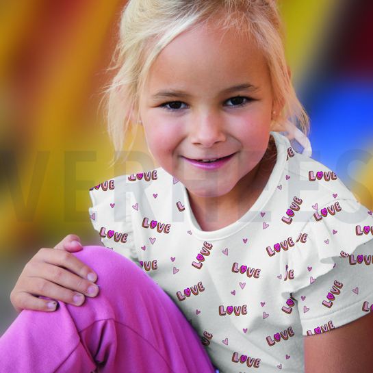 JERSEY NEON LIEFDE WIT #7