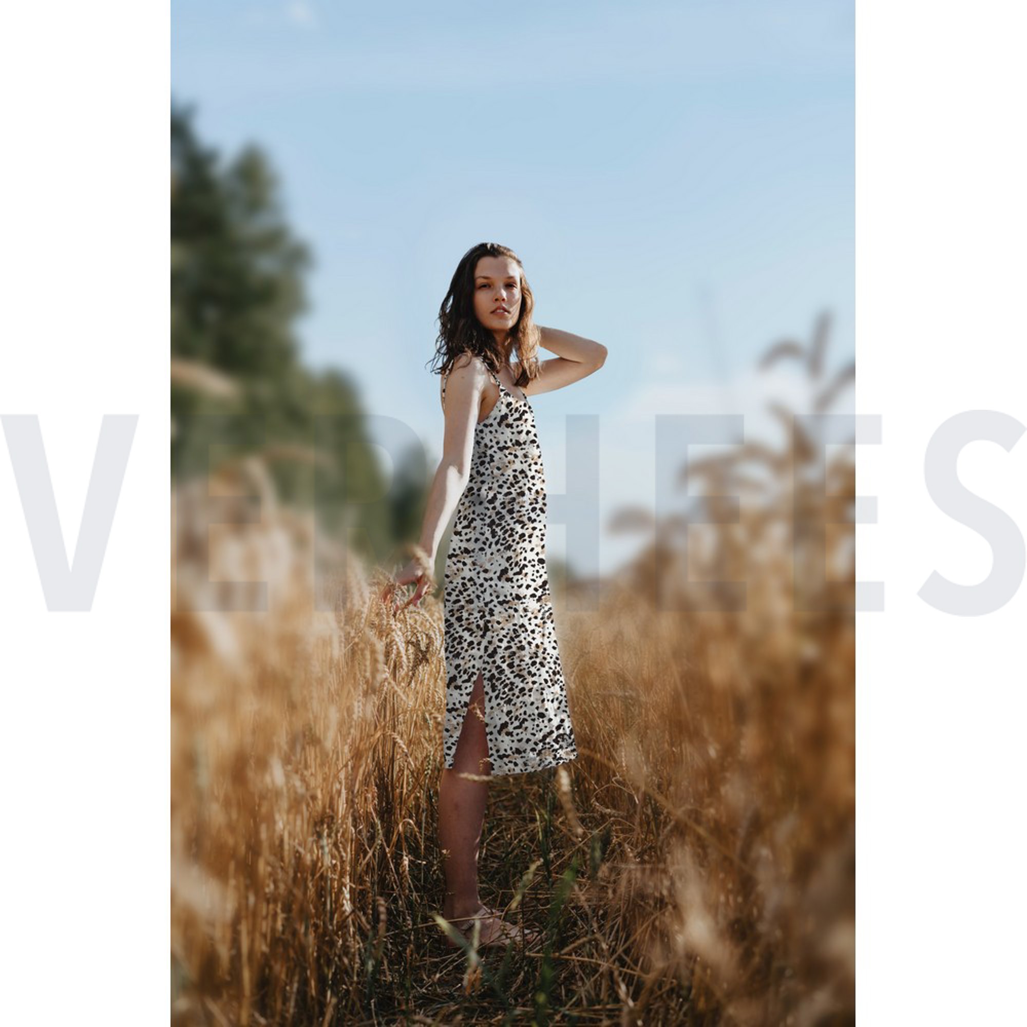 POPLIN DIGITAL ANIMAL SKIN OFF WHITE BROWN (high resolution) #7