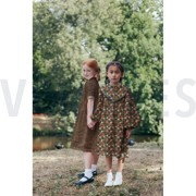 POPLIN WILD FLOWERS ARMY GREEN (thumbnail) #7