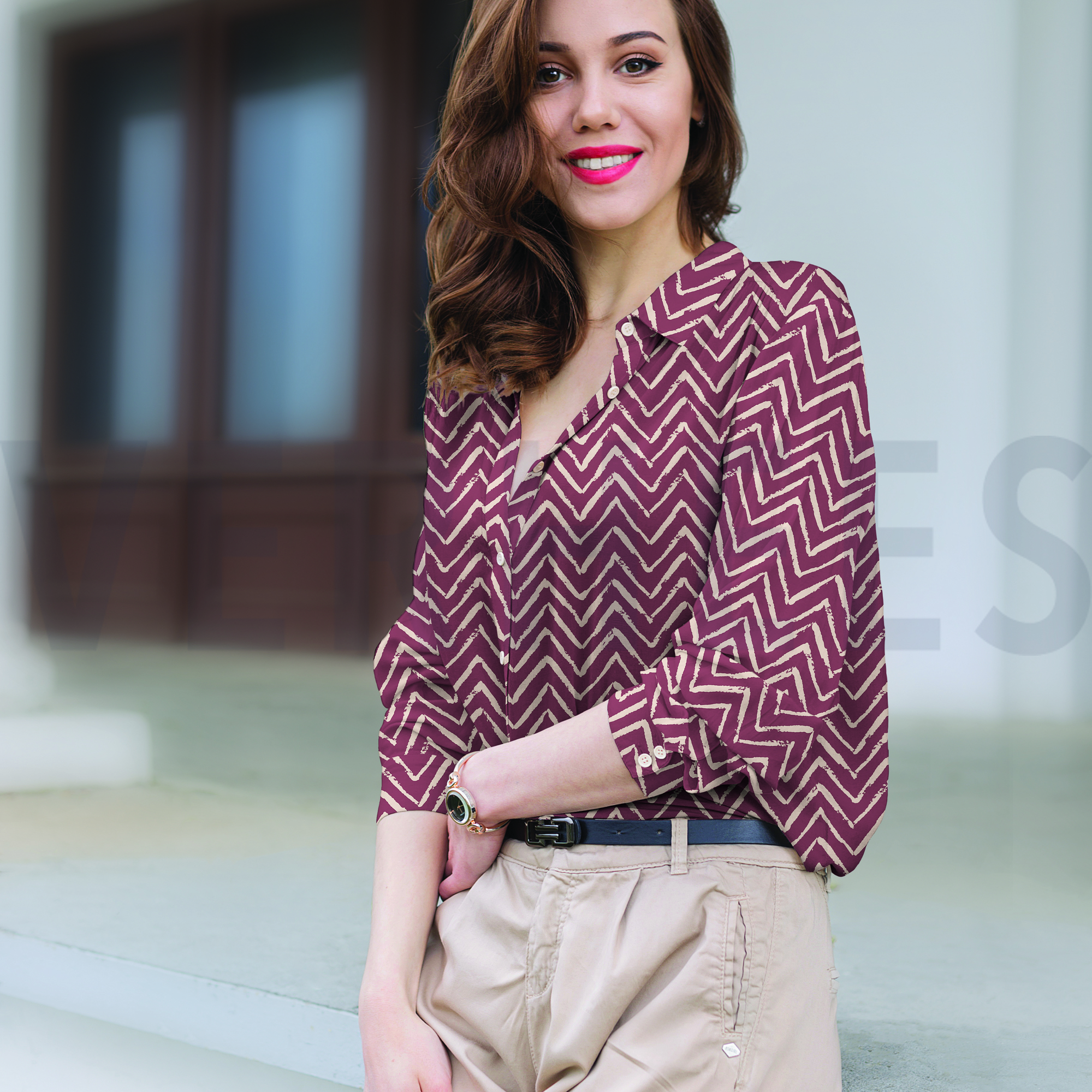 RADIANCE ZIG ZAG MAUVE (high resolution) #7