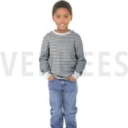 FRENCH TERRY STRIPE ECRU/NAVY (thumbnail) #7
