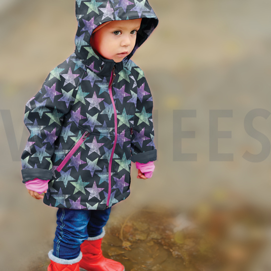 SOFTSHELL DIGITAL STARS DARK BROWN #7