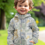 RAINCOAT SAFARI ANIMALS ECRU (thumbnail) #7