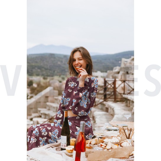 FRENCH TERRY FLOWERS BLACK #7