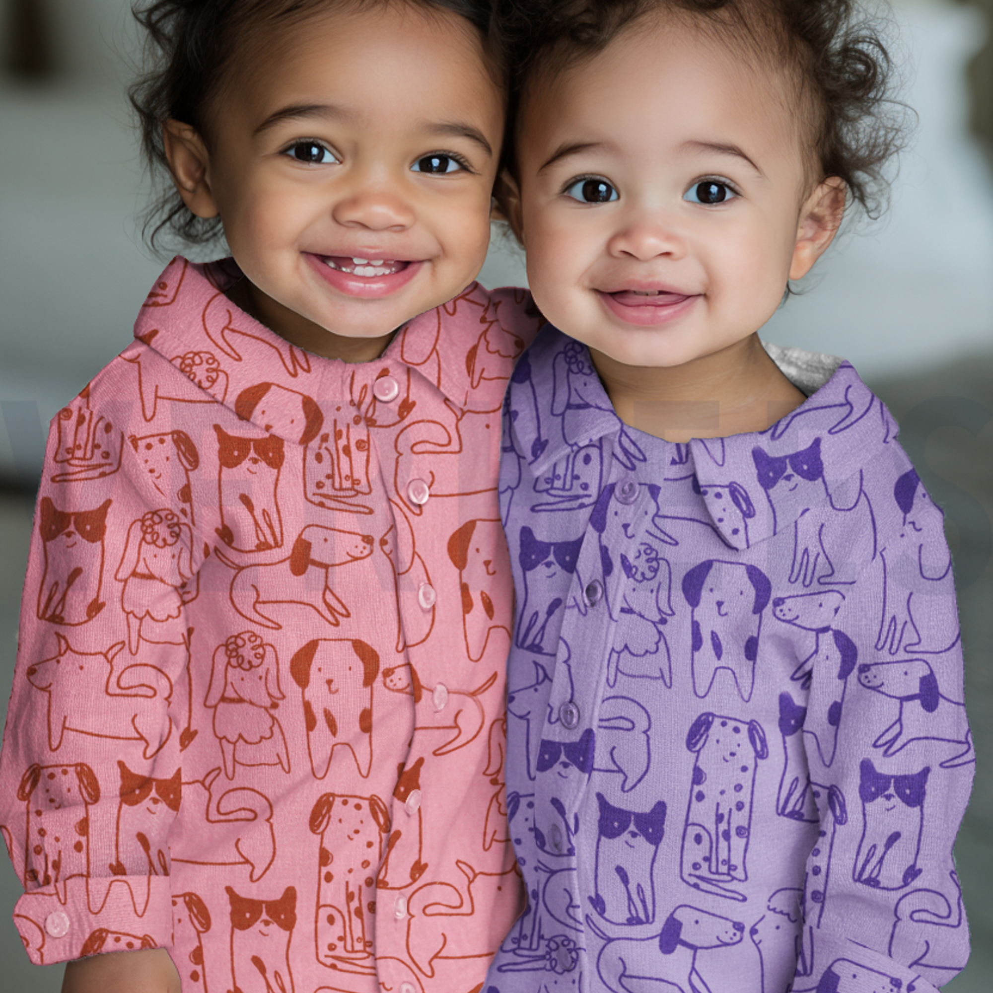 FLANNEL DOGS PURPLE (high resolution) #7