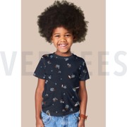 BAMBOO COTTON JERSEY GRAPHIC WHITE (thumbnail) #7