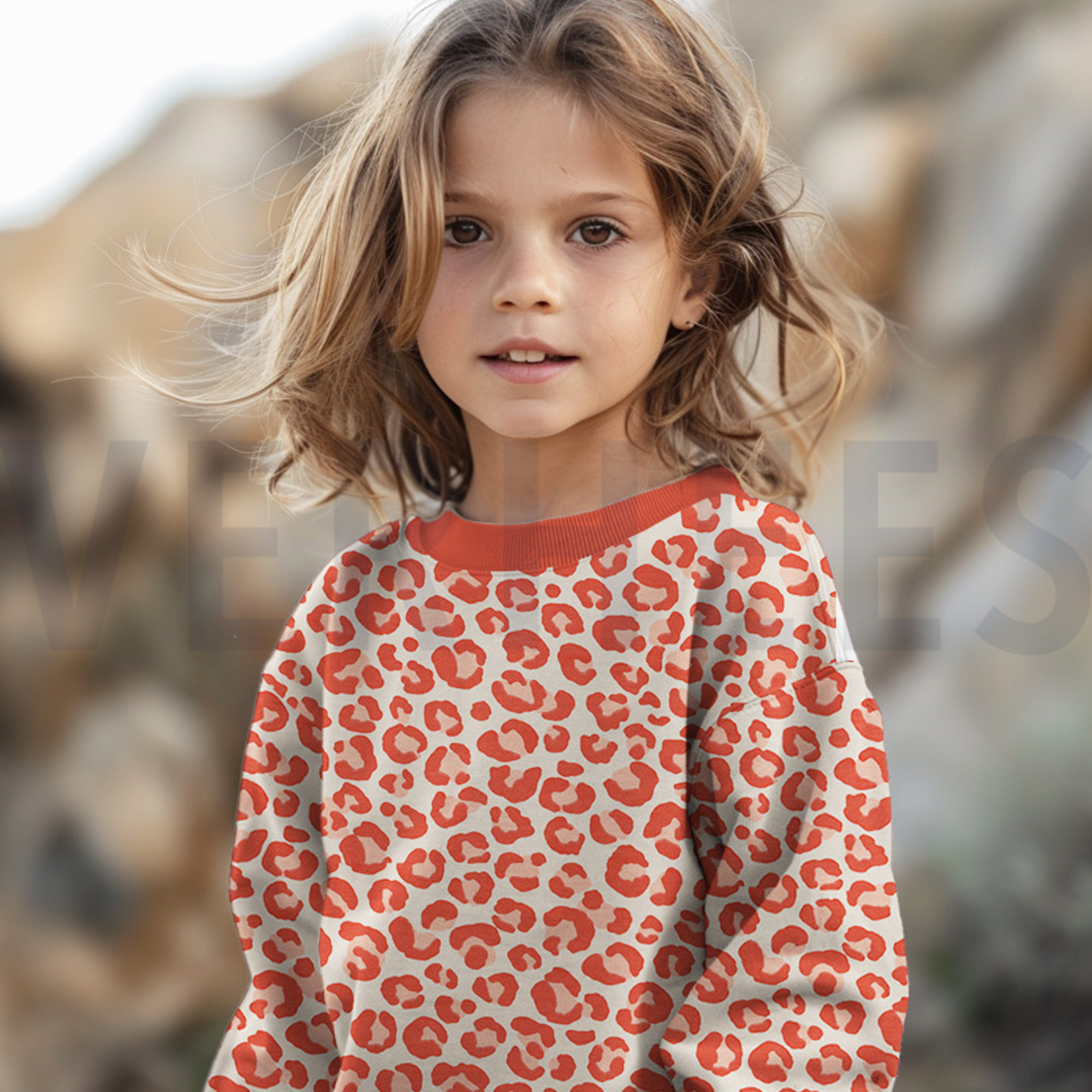 SWEAT NATURAL ANIMAL SKIN BROWN (high resolution) #7
