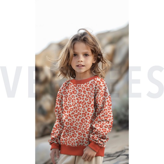 SWEAT NATURAL ANIMAL SKIN ORANGE #7