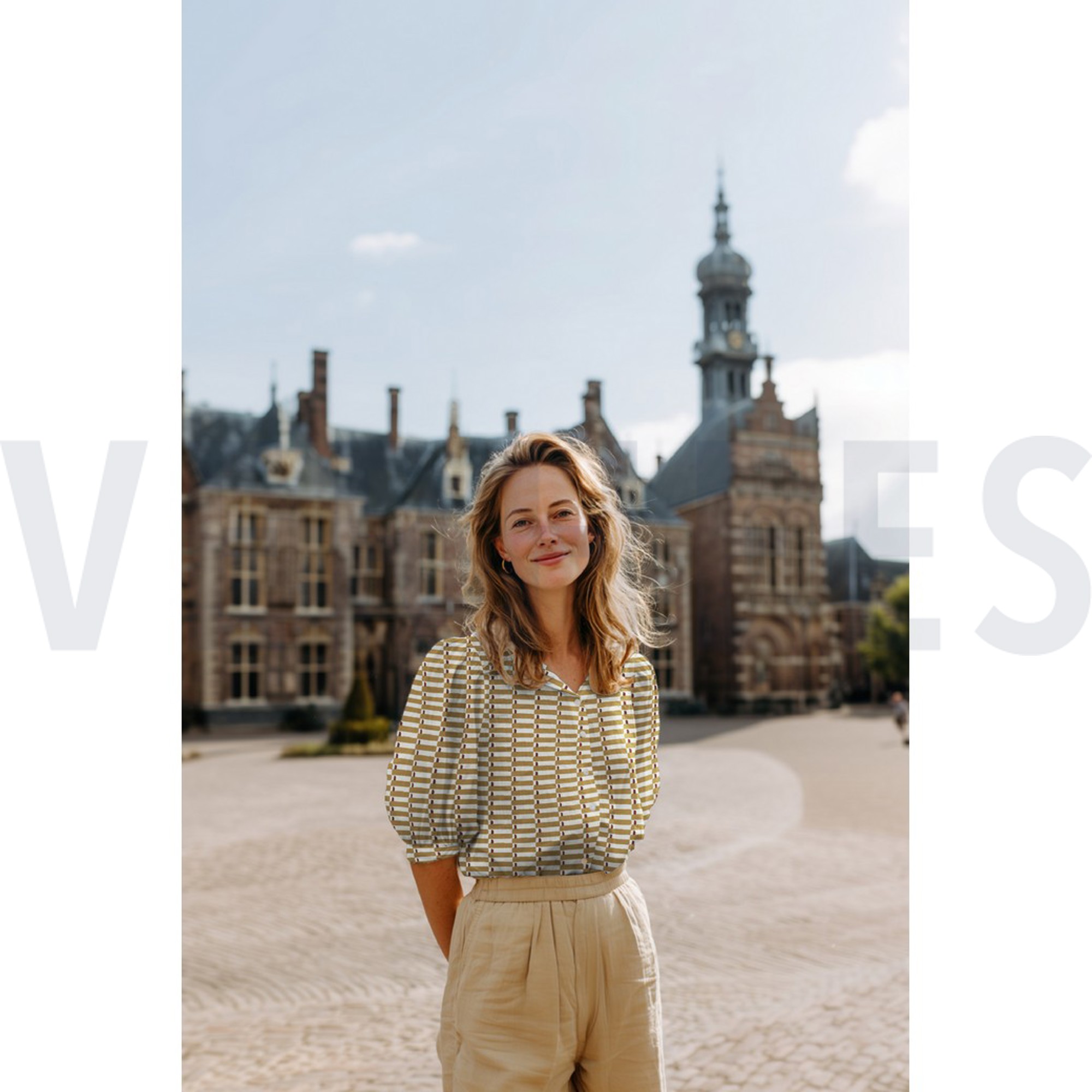 HANDCRAFTED BLOCK-PRINTED COTTON GEOMETRIC OCHRE (high resolution) #7