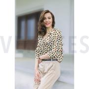 VISCOSE LUREX DIGITAL ANIMAL SKIN BLACK (thumbnail) #7