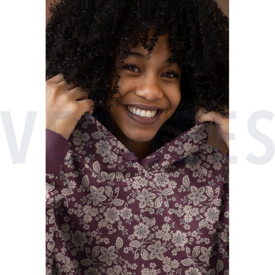 SOFT SWEAT FLOWERS EMERALD #7