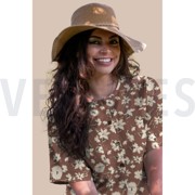 LINEN WASHED BIG FLOWERS NAVY (thumbnail) #7
