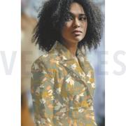 LINEN WASHED DIGITAL SPOTS TAUPE (thumbnail) #7