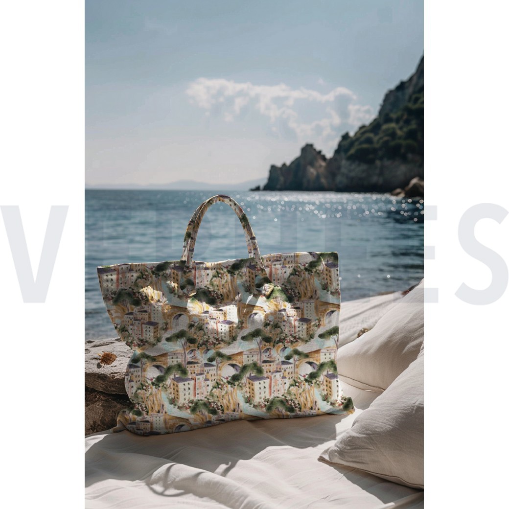 CANVAS DIGITAL HOUSES ECRU #7