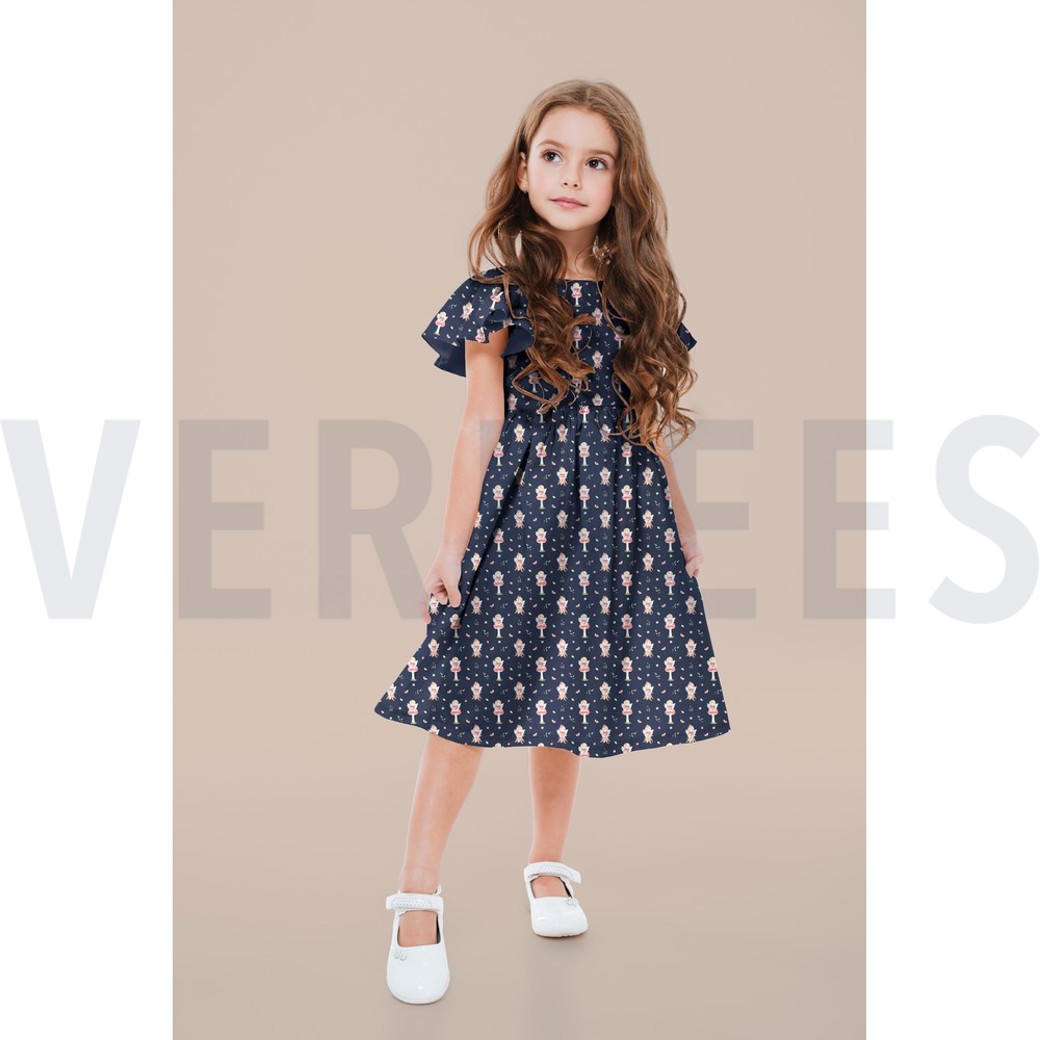 POPLIN DIGITAL SWEET ELF LIGHT SAND #7