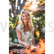 CANVAS LINEN LOOK VEGETABLES NATURAL (thumbnail) #7