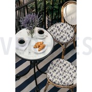 CANVAS LINEN LOOK DIGITAL FLOWERS NATURAL (thumbnail) #7