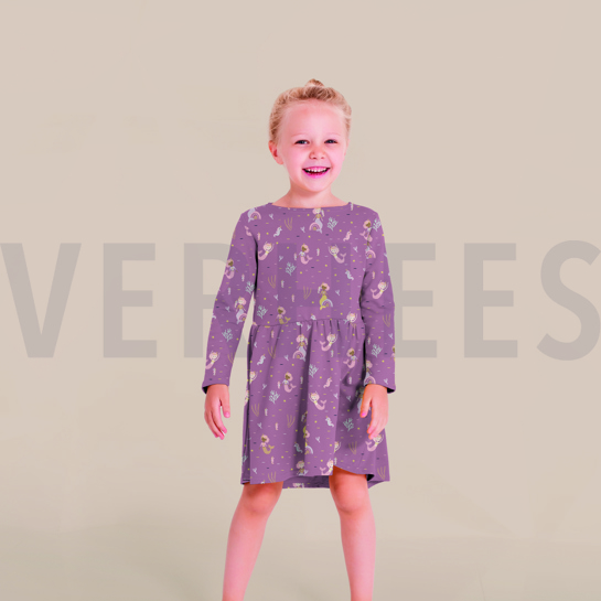 JERSEY GLITTER MERMAIDS WHITE #7