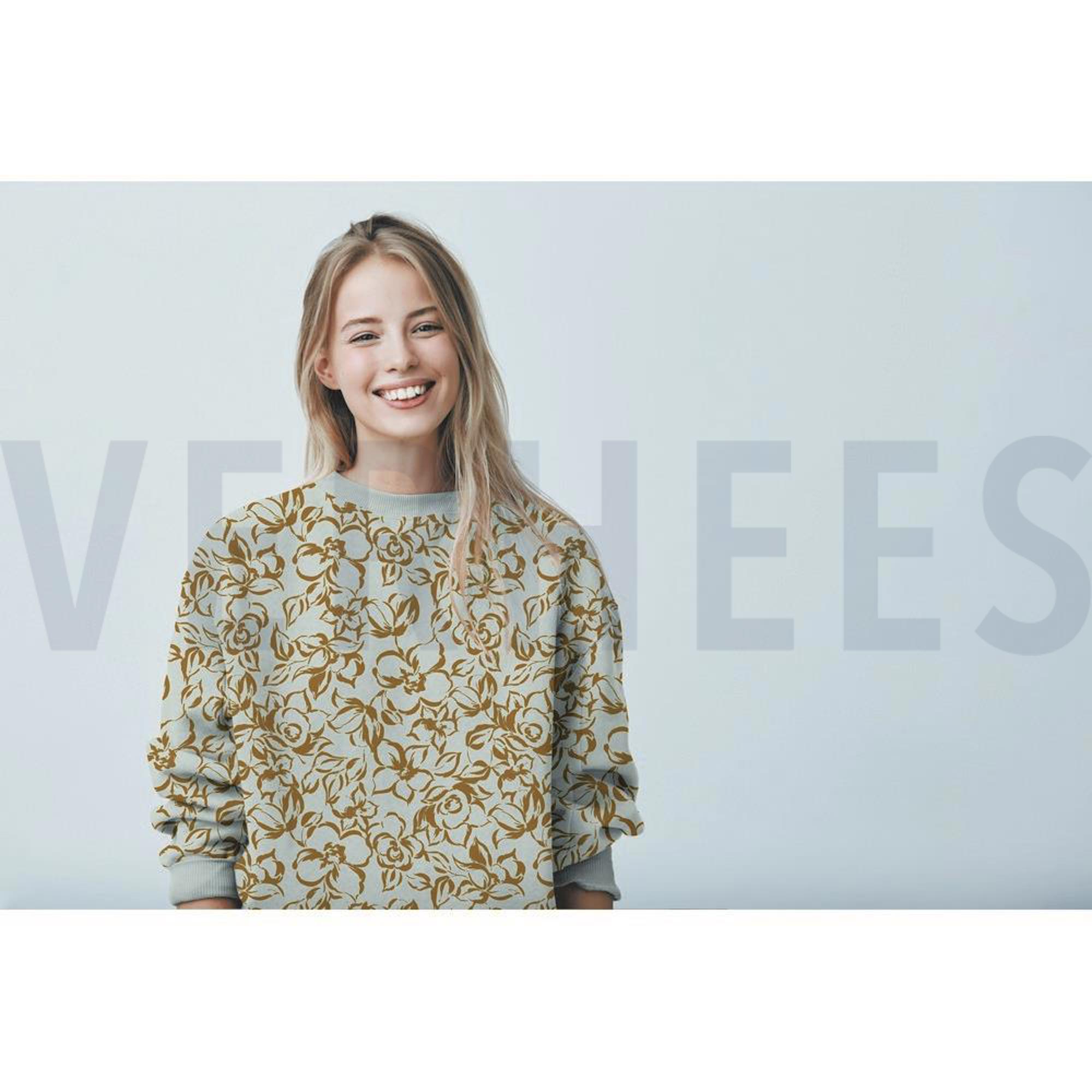 SOFT SWEAT FLOWERS TEAL (high resolution) #7