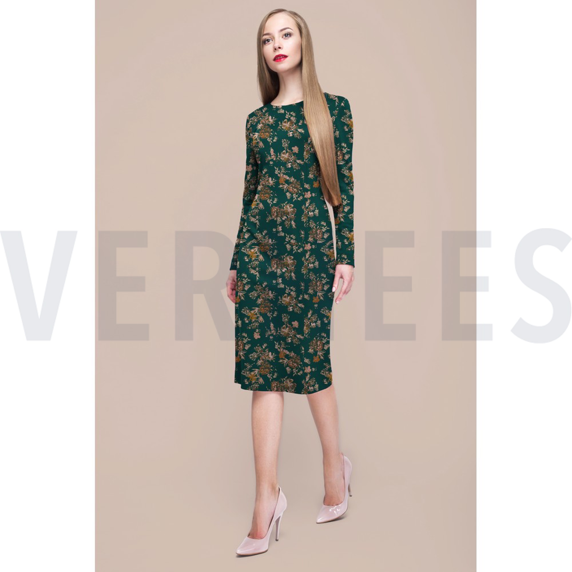 JERSEY DIGITAL FLOWERS NAVY (high resolution) #7