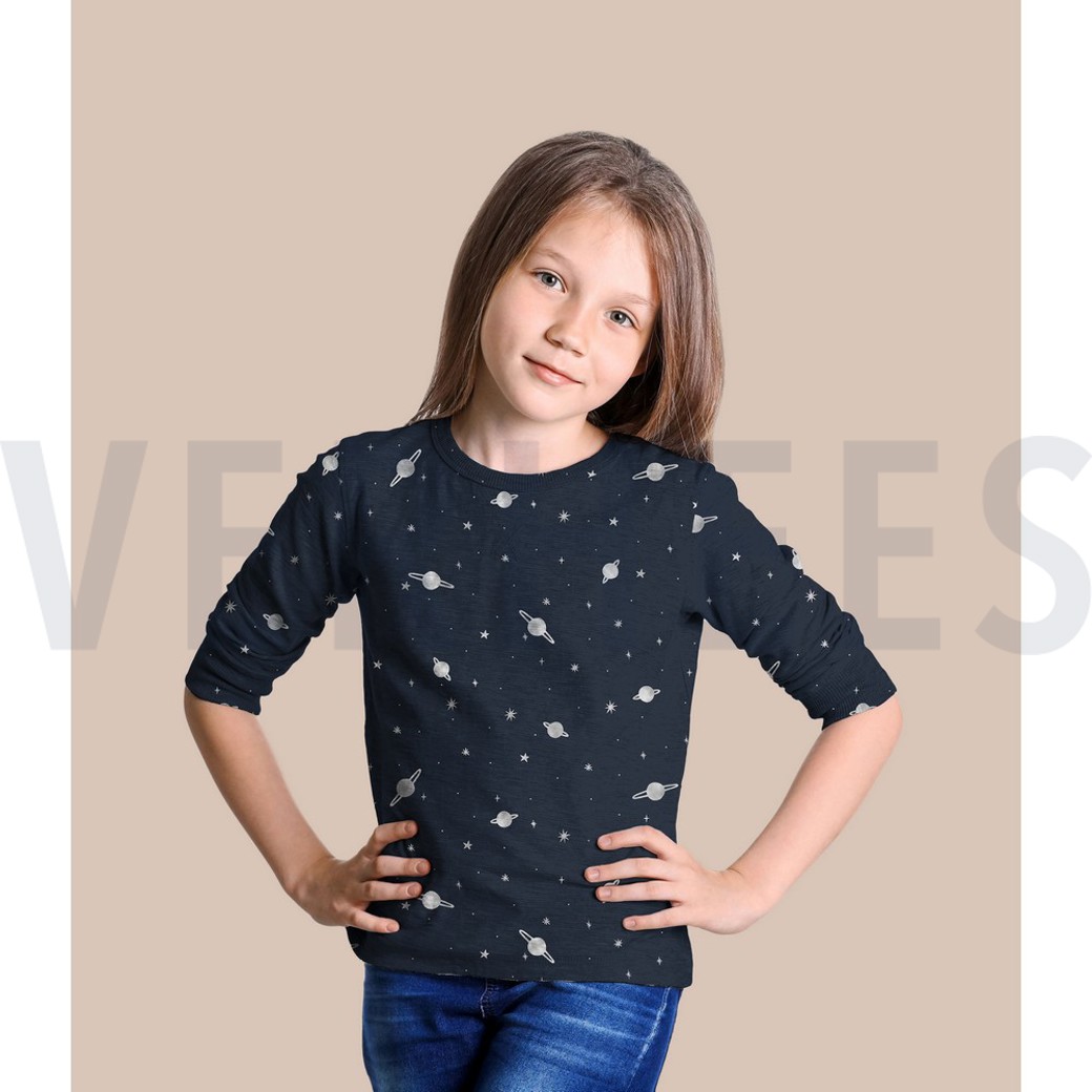JERSEY FOIL SPACE NAVY #7