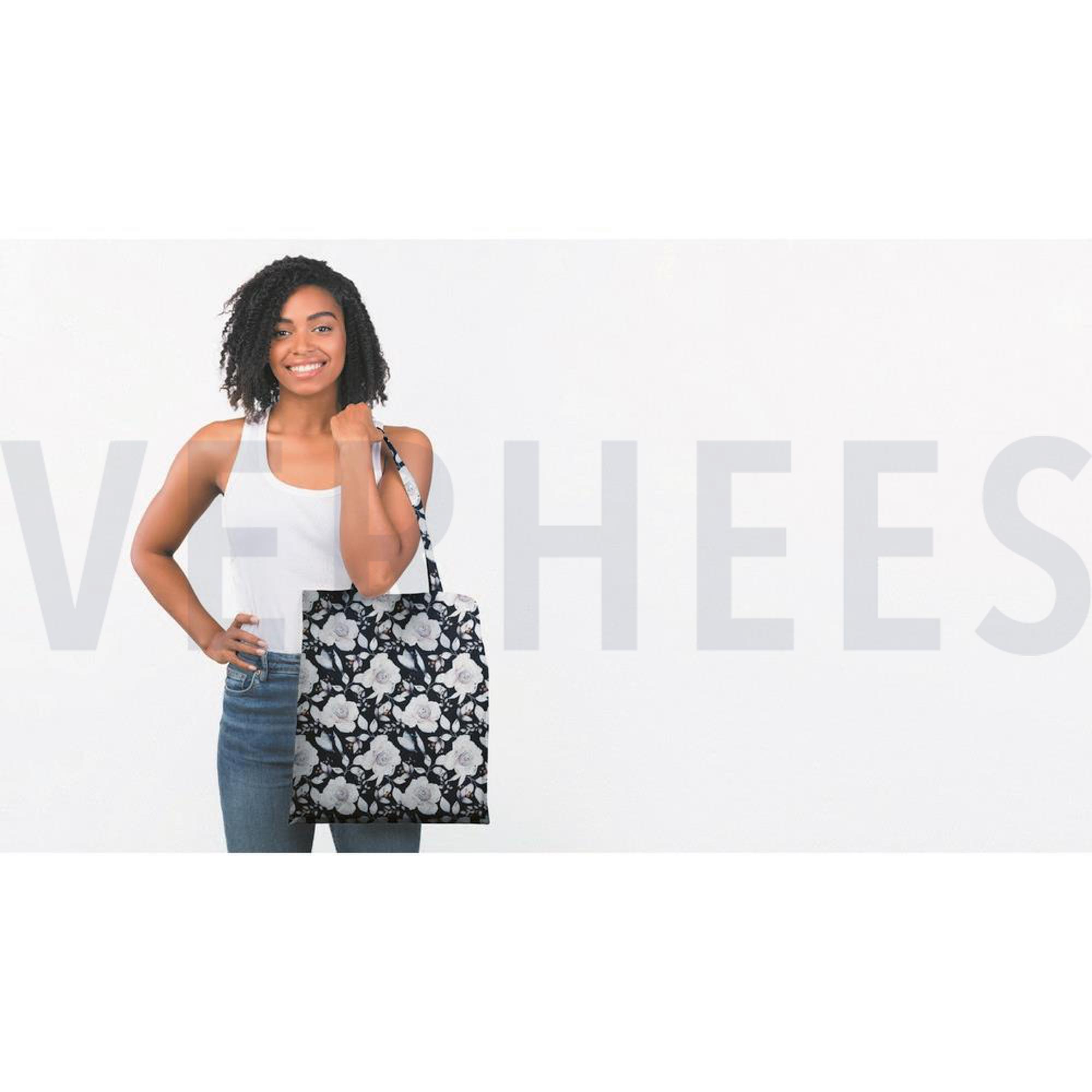CANVAS DIGITAL FLOWERS NAVY (high resolution) #7