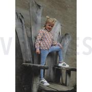 FRENCH TERRY COLOURFUL DOTS LIGHT BLUE (thumbnail) #7