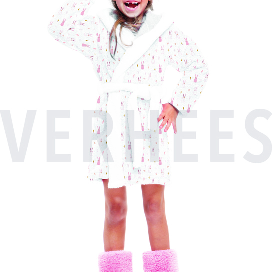 STRETCH ÉPONGE LAPINS ROSE PÂLE #7