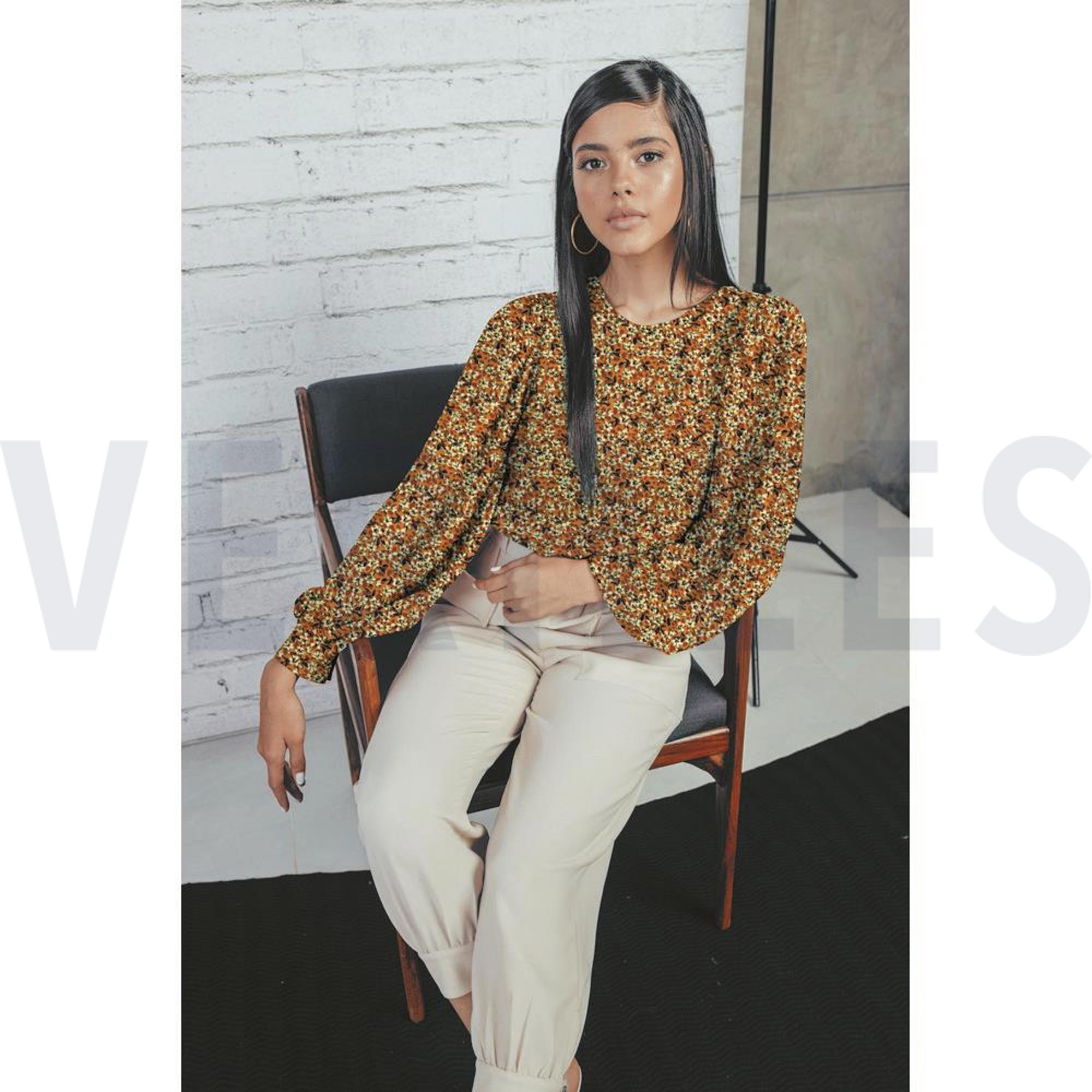 SATIN JACQUARD COGNAC (high resolution) #7
