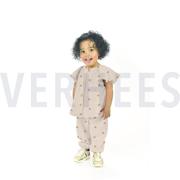 DOUBLE GAUZE EMBROIDERY RAINBOW BLACK (thumbnail) #7