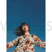 VISCOSE LUREX DIGITAL FLOWERS ECRU (thumbnail) #7