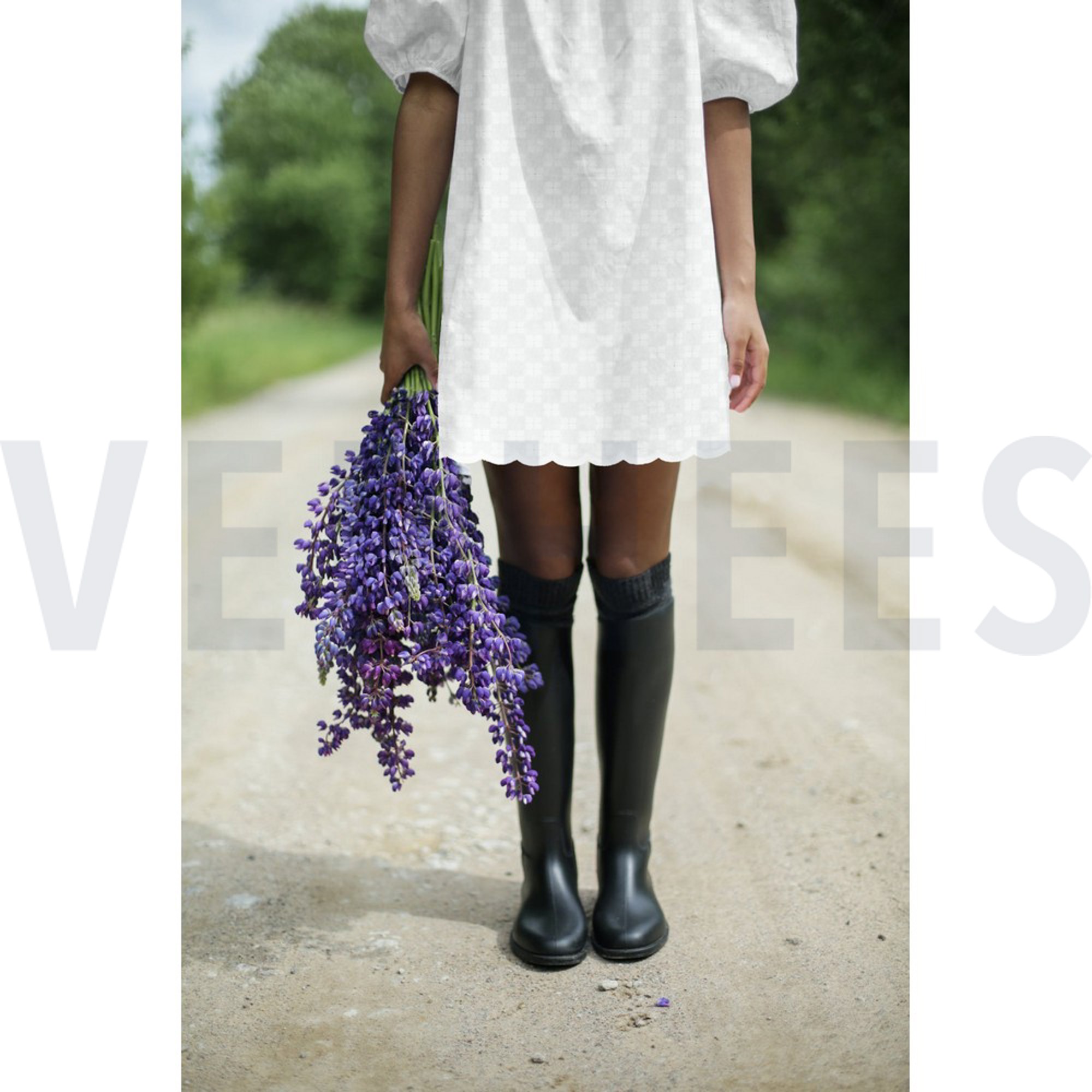 COTTON EMBROIDERY 2-SIDE BORDER WHITE (high resolution) #7