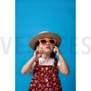 COTTON WASHED FLOWERS PUMPKIN ORANGE (thumbnail) #7