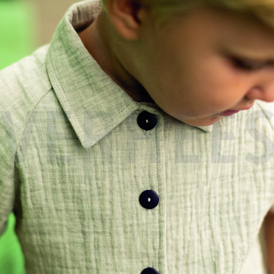 DOUBLE GAUZE MELANGE JEANS MELANGE #7