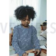 DOUBLE GAUZE DIGITAL TIE DYE ROCK GREY (thumbnail) #7