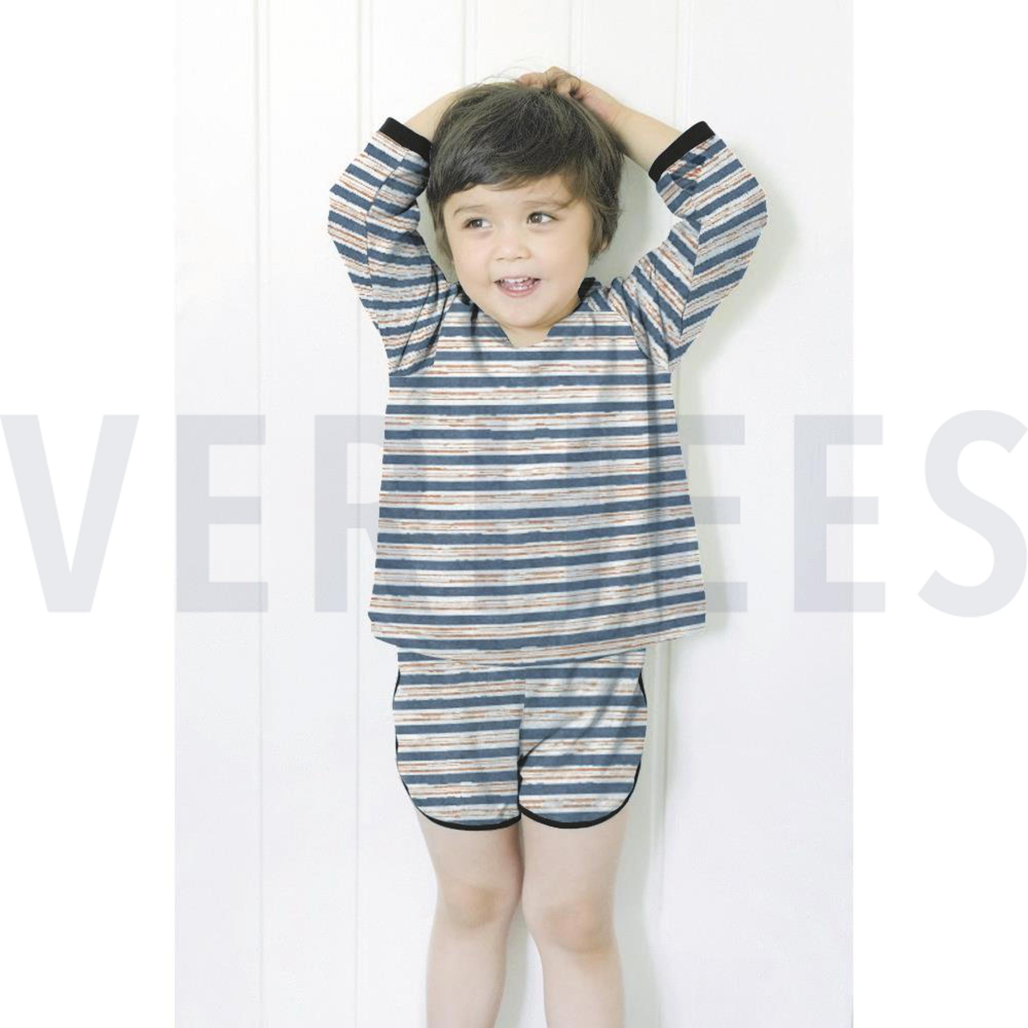 SWEAT DIGITAL STRIPES JEANS (high resolution) #7