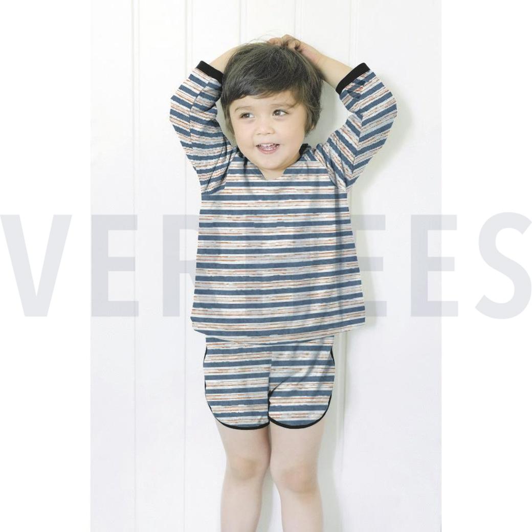SWEAT DIGITAL STRIPES MAUVE #7