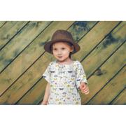 DOUBLE GAUZE DIGITAL BUTTERFLIES SOFT YELLOW (thumbnail) #7