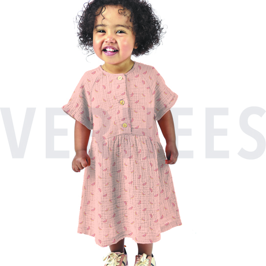 MUSSELIN GOTS MELONEN HELLGRAU #7