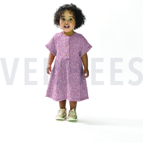 DOUBLE GAUZE LEAVES LIGHT GREY #7