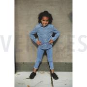BABYCORD LITTLE FLOWERS GREY (thumbnail) #7