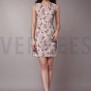 JERSEY DIGITAL FLOWERS LIGHT GREY (thumbnail) #7