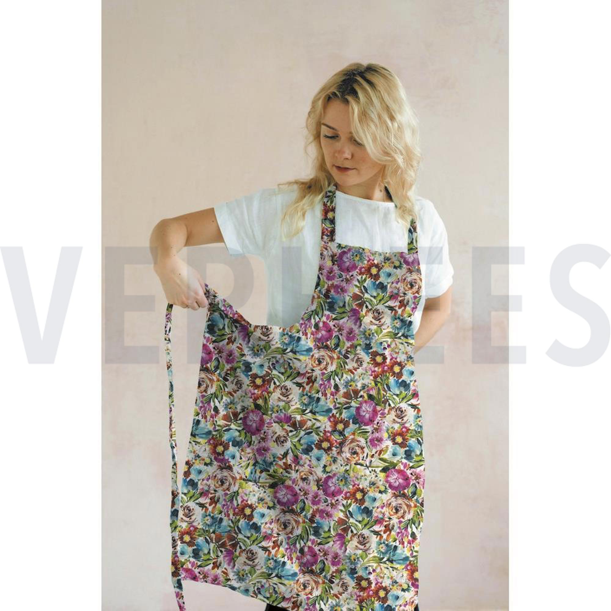 CANVAS DIGITAL PAINTED FLOWERS WHITE/FUCHSIA (high resolution) #7