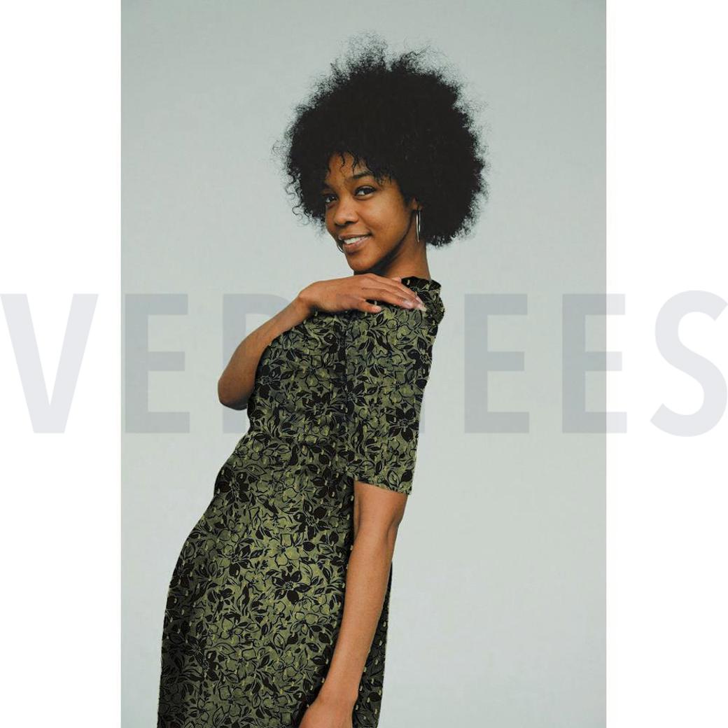 VISCOSE LUREX FLOWERS TAUPE #7