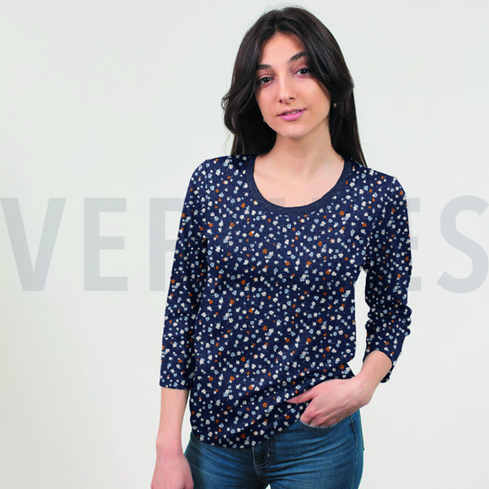 MODAL KATOEN JERSEY KLEINE MARGRIET WIT #7