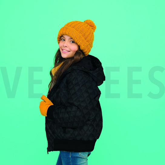 GEWATTEERD MARINEBLAUW #7