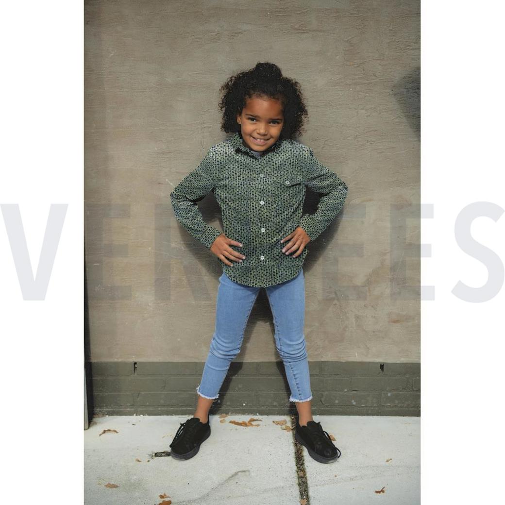 WASHED CORDUROY DOTS PICKLE #7