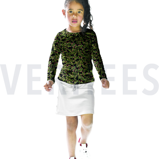 JERSEY DIGITAAL BLADEREN LEGERGROEN #7