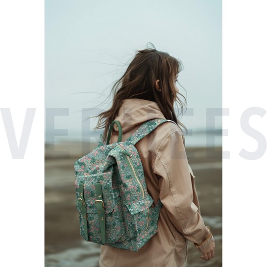 COATED COTTON FLOWERS WHITE #7