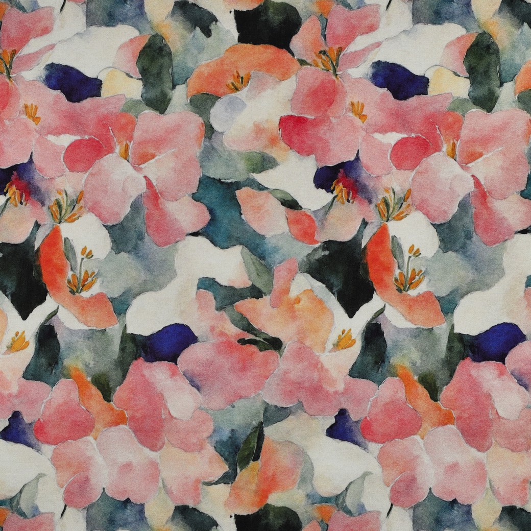 VISKOSE SATIN DRUCKE